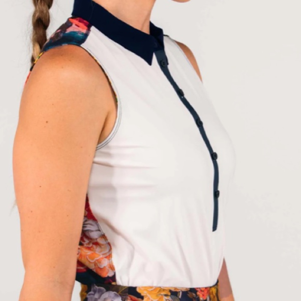 Foray Golf Fantasy Floral Polo